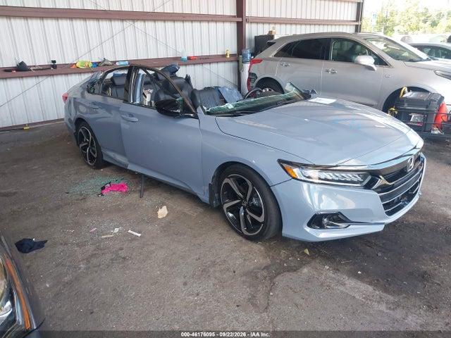 2022 Honda Accord Sport Se მანქანა იყიდება აუქციონზე, vin: 1HGCV1F41NA034367, აუქციონის ნომერი: 46176095