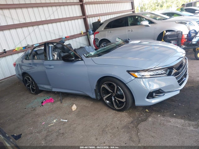 2022 Honda Accord Sport Se მანქანა იყიდება აუქციონზე, vin: 1HGCV1F41NA034367, აუქციონის ნომერი: 46176095