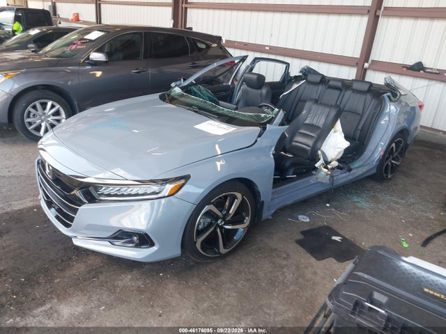 2022 Honda Accord Sport Se მანქანა იყიდება აუქციონზე, vin: 1HGCV1F41NA034367, აუქციონის ნომერი: 46176095