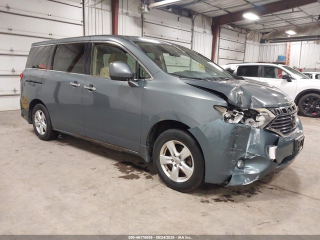 2012 Nissan Quest Sv მანქანა იყიდება აუქციონზე, vin: JN8AE2KPXC9042319, აუქციონის ნომერი: 46176099