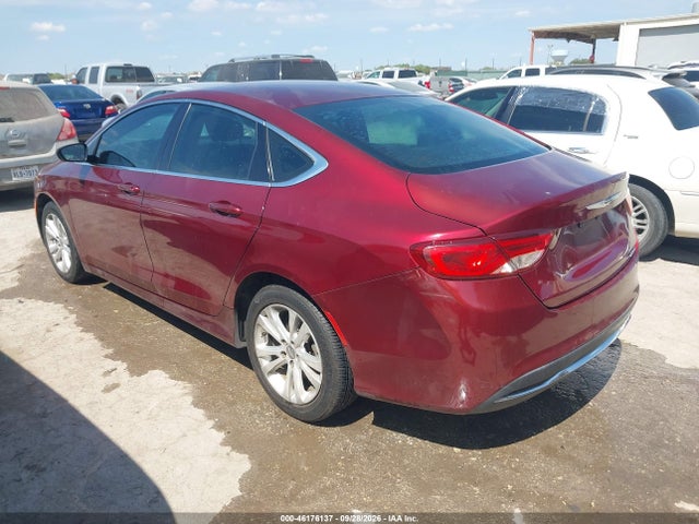 Продажа на аукционе авто 2015 Chrysler 200 Limited, vin: 1C3CCCAB0FN748706, номер лота: 46176137
