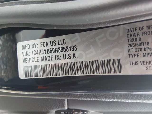 Продаж на аукціоні авто 2024 Jeep Grand Cherokee 4xe, vin: 1C4RJYB69R8958198, номер лоту: 46176145