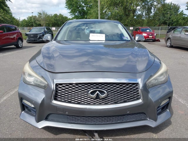 2014 Infiniti Q50 Hybrid Sport მანქანა იყიდება აუქციონზე, vin: JN1AV7AR6EM702693, აუქციონის ნომერი: 46176171
