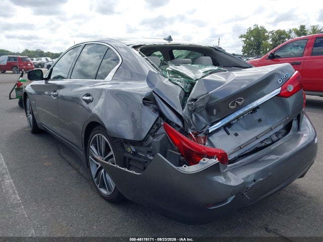2014 Infiniti Q50 Hybrid Sport მანქანა იყიდება აუქციონზე, vin: JN1AV7AR6EM702693, აუქციონის ნომერი: 46176171