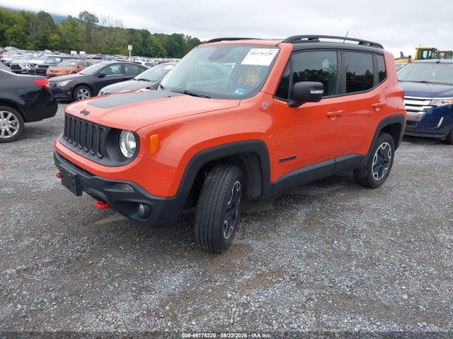 46176220 :رقم المزاد ، ZACCJBCBXHPE70643 vin ، 2017 Jeep Renegade Trailhawk 4x4 مزاد بيع