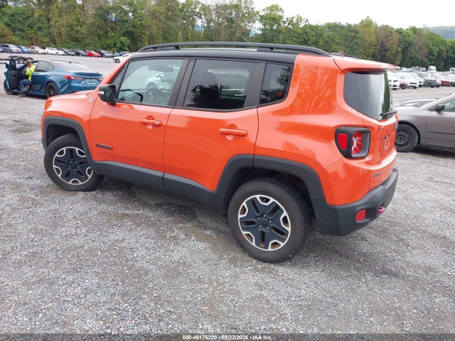 46176220 :رقم المزاد ، ZACCJBCBXHPE70643 vin ، 2017 Jeep Renegade Trailhawk 4x4 مزاد بيع