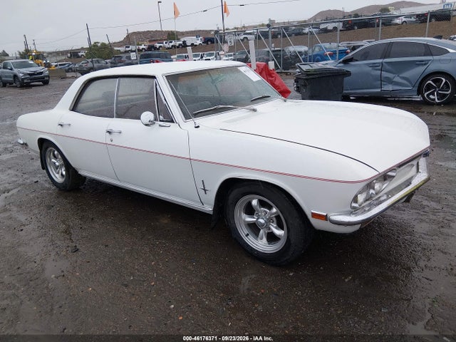 1967 Chevrolet Corvair მანქანა იყიდება აუქციონზე, vin: 105396W128726, აუქციონის ნომერი: 46176371