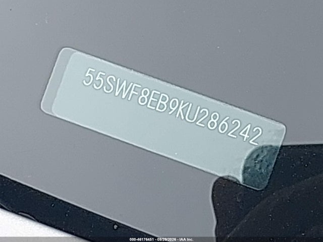 Продажа на аукционе авто 2019 Mercedes-benz C 300 4matic, vin: 55SWF8EB9KU286242, номер лота: 46176451
