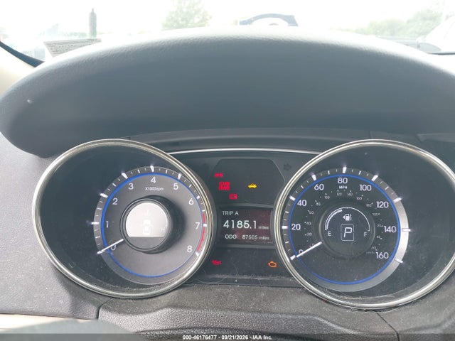 2013 Hyundai Sonata Limited მანქანა იყიდება აუქციონზე, vin: 5NPEC4AC6DH628103, აუქციონის ნომერი: 46176477