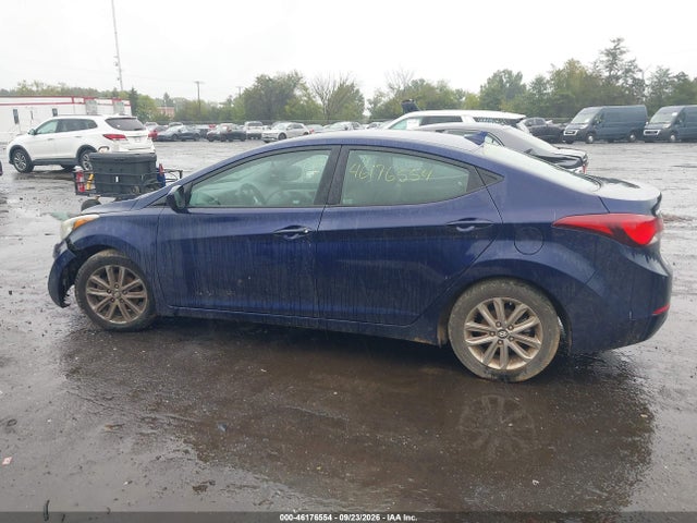 Продажа на аукционе авто 2014 Hyundai Elantra Se, vin: 5NPDH4AE2EH503793, номер лота: 46176554