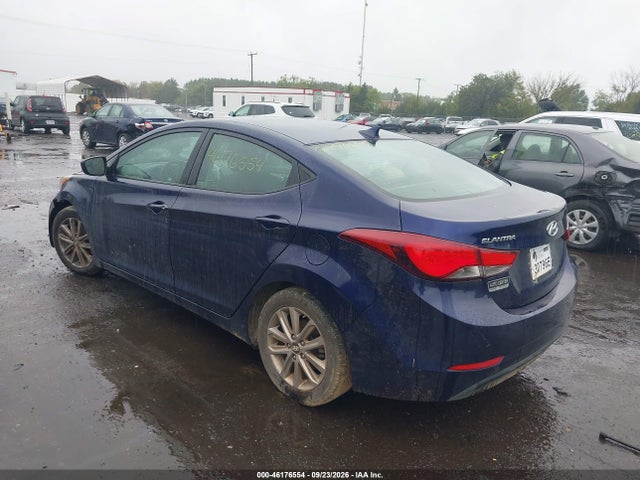 Продажа на аукционе авто 2014 Hyundai Elantra Se, vin: 5NPDH4AE2EH503793, номер лота: 46176554