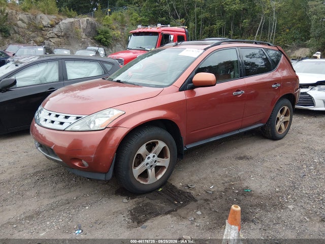 Aukcja sprzedaży 2005 Nissan Murano Sl, vin: JN8AZ08W45W405063, numer aukcji: 46176725