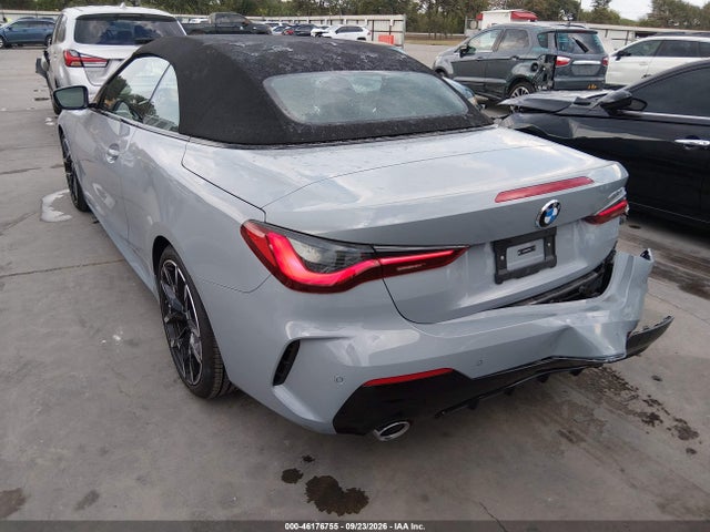 2027 Bmw 430i მანქანა იყიდება აუქციონზე, vin: WBA33DB00VCY46107, აუქციონის ნომერი: 46176755