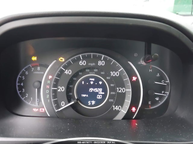 2012 Honda Cr-v Ex-l მანქანა იყიდება აუქციონზე, vin: 5J6RM4H72CL009624, აუქციონის ნომერი: 46176771