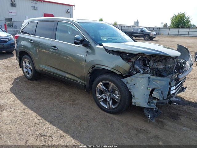 Продажа на аукционе авто 2019 Toyota Highlander Hybrid Limited Platinum, vin: 5TDDGRFHXKS065727, номер лота: 46176772