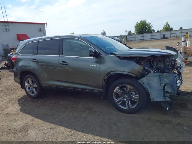Продажа на аукционе авто 2019 Toyota Highlander Hybrid Limited Platinum, vin: 5TDDGRFHXKS065727, номер лота: 46176772