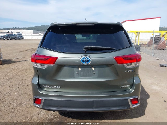 Продажа на аукционе авто 2019 Toyota Highlander Hybrid Limited Platinum, vin: 5TDDGRFHXKS065727, номер лота: 46176772