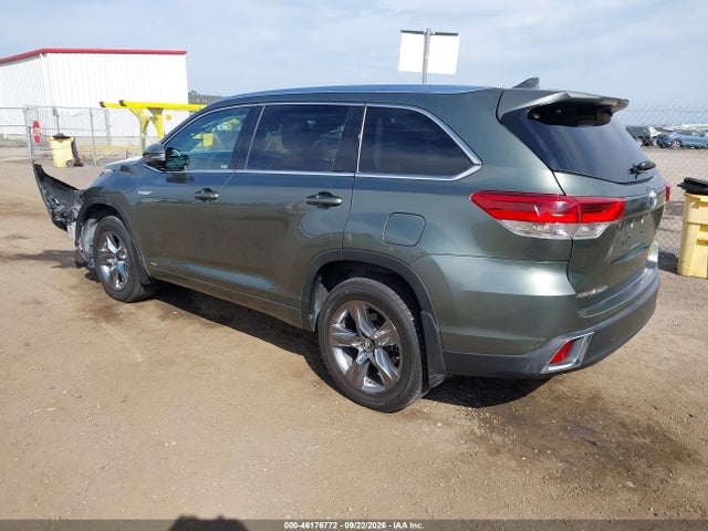 Продажа на аукционе авто 2019 Toyota Highlander Hybrid Limited Platinum, vin: 5TDDGRFHXKS065727, номер лота: 46176772