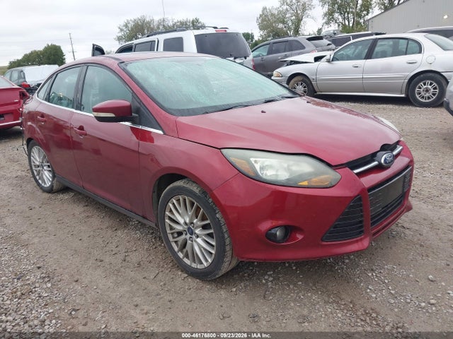 Auction sale of the 2014 Ford Focus Titanium, vin: 1FADP3J21EL438763, lot number: 46176800