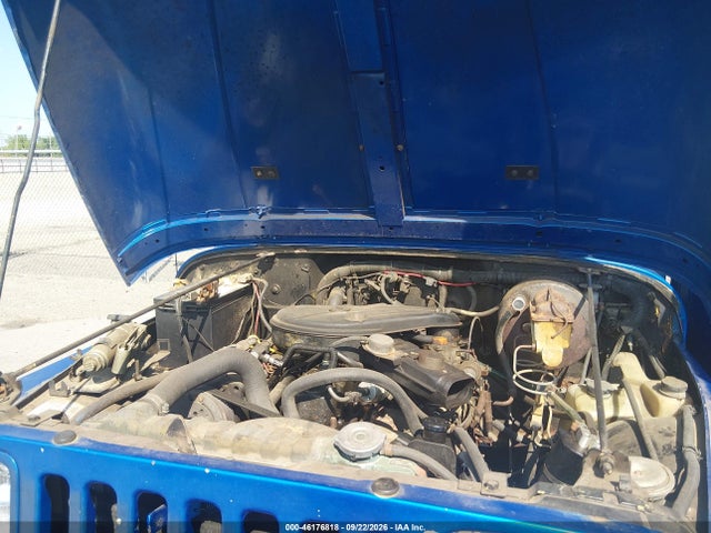 46176818 :رقم المزاد ، 2J4FY39M9KJ108662 vin ، 1989 Jeep Wrangler / Yj Islander مزاد بيع