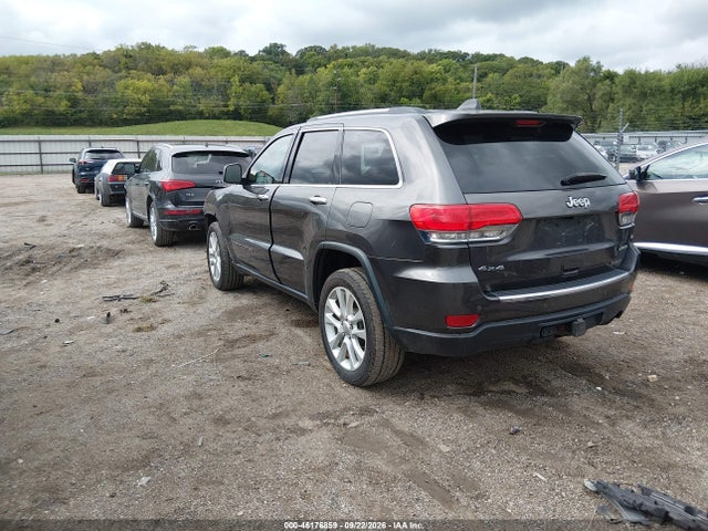Продаж на аукціоні авто 2017 Jeep Grand Cherokee Limited 4x4, vin: 1C4RJFBG5HC620130, номер лоту: 46176859