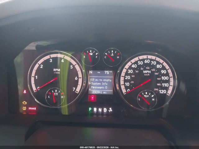 2009 Dodge Ram 1500 Slt/sport/trx მანქანა იყიდება აუქციონზე, vin: 1D3HV13T89J505363, აუქციონის ნომერი: 46176925