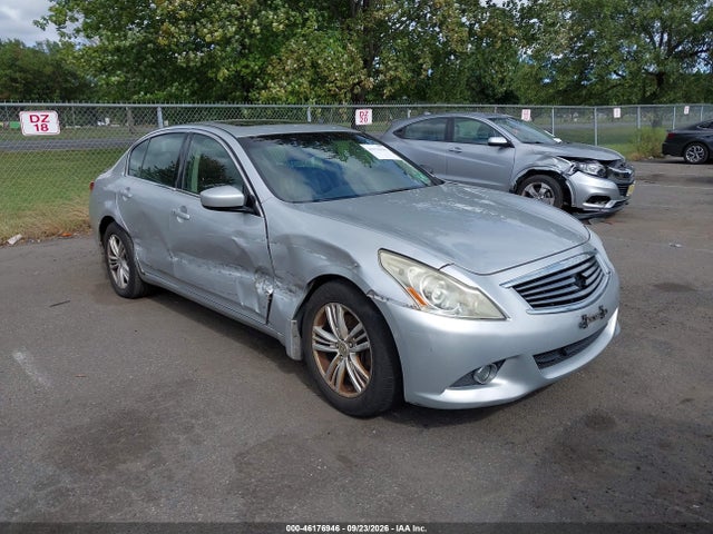 2011 Infiniti G25x მანქანა იყიდება აუქციონზე, vin: JN1DV6AR3BM451652, აუქციონის ნომერი: 46176946