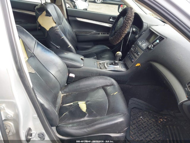 2011 Infiniti G25x მანქანა იყიდება აუქციონზე, vin: JN1DV6AR3BM451652, აუქციონის ნომერი: 46176946