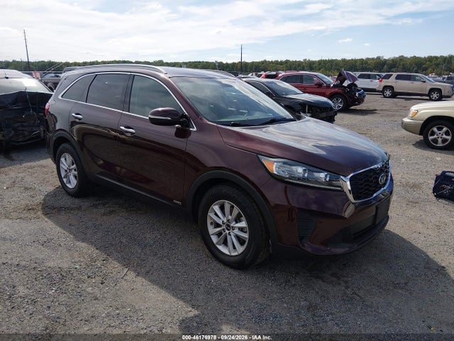 2019 Kia Sorento 2.4l Lx მანქანა იყიდება აუქციონზე, vin: 5XYPGDA38KG522043, აუქციონის ნომერი: 46176978
