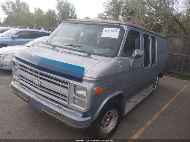 46177043 :رقم المزاد ، 1GCEG25H5G7101435 vin ، 1986 Chevrolet Van G20 مزاد بيع