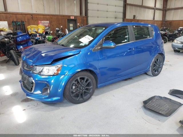 2018 Chevrolet Sonic Lt Auto მანქანა იყიდება აუქციონზე, vin: 1G1JD6SBXJ4101074, აუქციონის ნომერი: 46177058