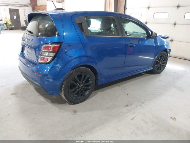2018 Chevrolet Sonic Lt Auto მანქანა იყიდება აუქციონზე, vin: 1G1JD6SBXJ4101074, აუქციონის ნომერი: 46177058