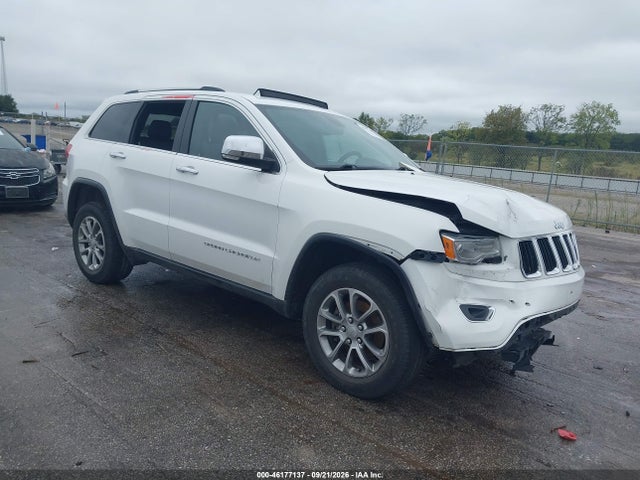 2014 Jeep Grand Cherokee Limited მანქანა იყიდება აუქციონზე, vin: 1C4RJFBG5EC515874, აუქციონის ნომერი: 46177137