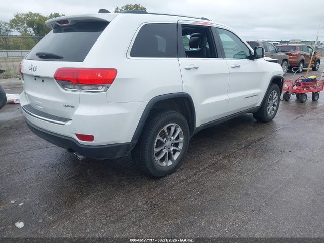 2014 Jeep Grand Cherokee Limited მანქანა იყიდება აუქციონზე, vin: 1C4RJFBG5EC515874, აუქციონის ნომერი: 46177137