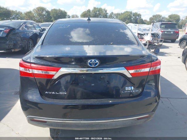 2014 Toyota Avalon Hybrid Limited მანქანა იყიდება აუქციონზე, vin: 4T1BD1EB8EU034857, აუქციონის ნომერი: 46177200