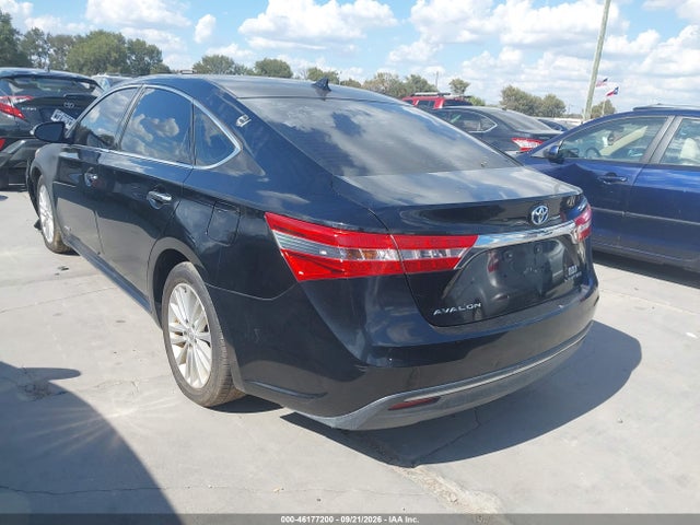 2014 Toyota Avalon Hybrid Limited მანქანა იყიდება აუქციონზე, vin: 4T1BD1EB8EU034857, აუქციონის ნომერი: 46177200
