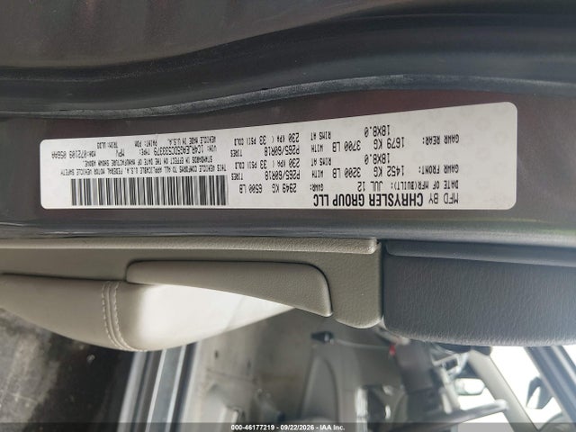 Aukcja sprzedaży 2013 Jeep Grand Cherokee Laredo, vin: 1C4RJEAG5DC533379, numer aukcji: 46177219