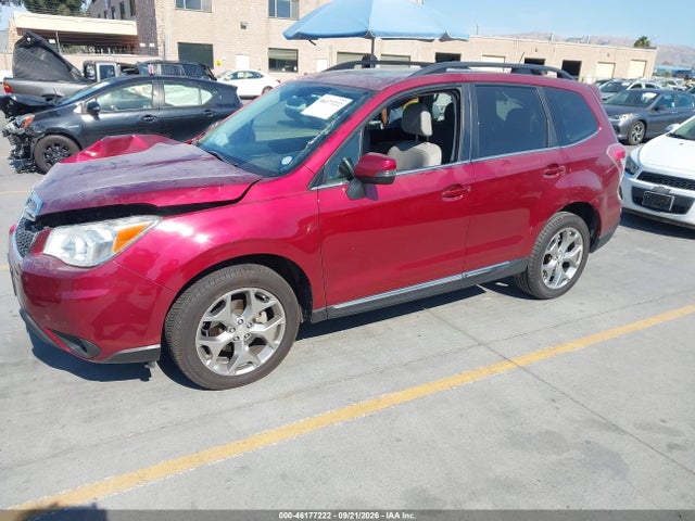 2015 Subaru Forester 2.5i Touring მანქანა იყიდება აუქციონზე, vin: JF2SJAWC1FH420424, აუქციონის ნომერი: 46177222