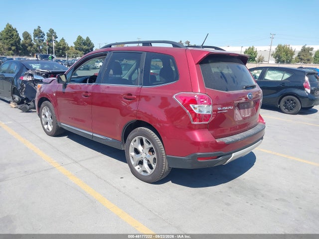 2015 Subaru Forester 2.5i Touring მანქანა იყიდება აუქციონზე, vin: JF2SJAWC1FH420424, აუქციონის ნომერი: 46177222