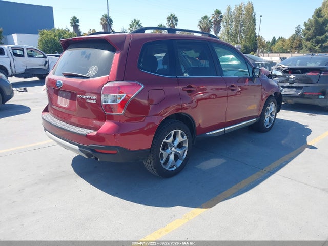 2015 Subaru Forester 2.5i Touring მანქანა იყიდება აუქციონზე, vin: JF2SJAWC1FH420424, აუქციონის ნომერი: 46177222