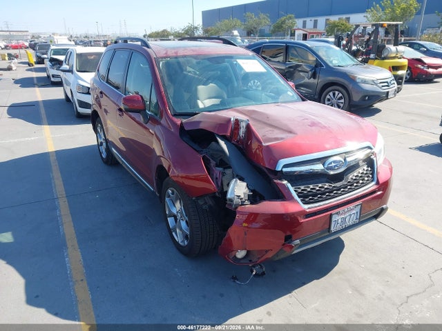 2015 Subaru Forester 2.5i Touring მანქანა იყიდება აუქციონზე, vin: JF2SJAWC1FH420424, აუქციონის ნომერი: 46177222