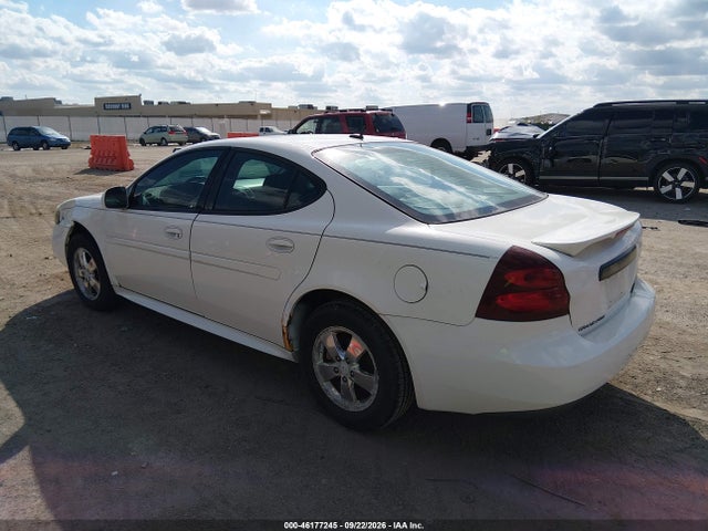 2006 Pontiac Grand Prix მანქანა იყიდება აუქციონზე, vin: 2G2WP552161313489, აუქციონის ნომერი: 46177245