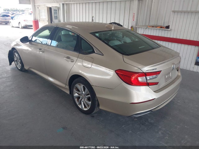 46177292 :رقم المزاد ، 1HGCV1F14JA190886 vin ، 2018 Honda Accord Lx مزاد بيع