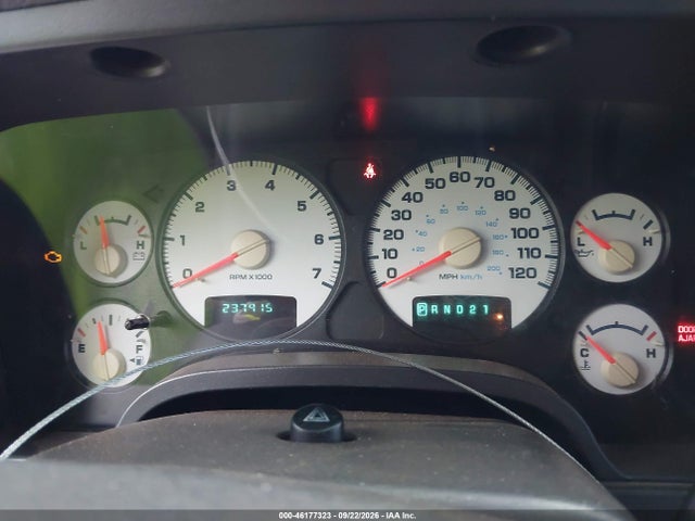 2005 Dodge Ram 1500 Slt/laramie მანქანა იყიდება აუქციონზე, vin: 1D7HA18DX5S311367, აუქციონის ნომერი: 46177323