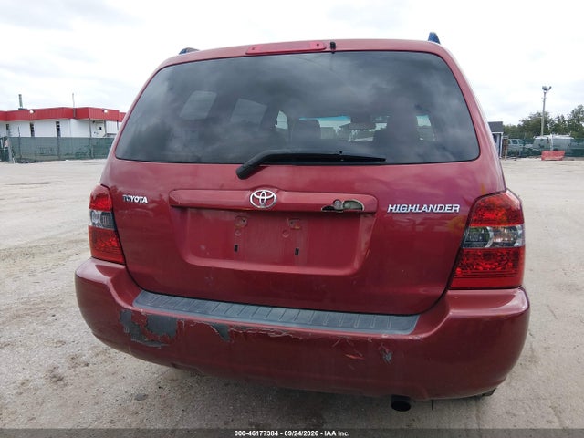 Aukcja sprzedaży 2006 Toyota Highlander, vin: JTEGD21A260132770, numer aukcji: 46177384
