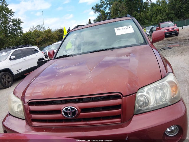 Aukcja sprzedaży 2006 Toyota Highlander, vin: JTEGD21A260132770, numer aukcji: 46177384