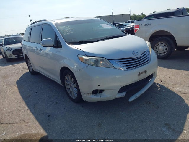 Aukcja sprzedaży 2014 Toyota Sienna Limited V6 7 Passenger, vin: 5TDYK3DC3ES430208, numer aukcji: 46177408