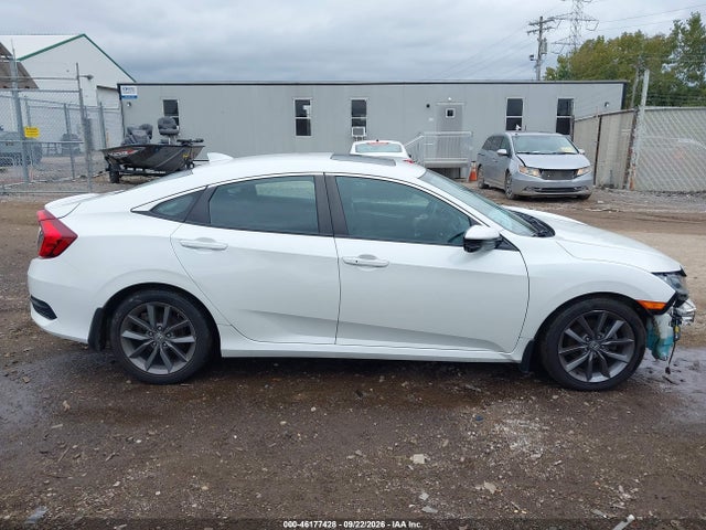 Auction sale of the 2019 Honda Civic Ex, vin: 19XFC1F37KE011600, lot number: 46177428