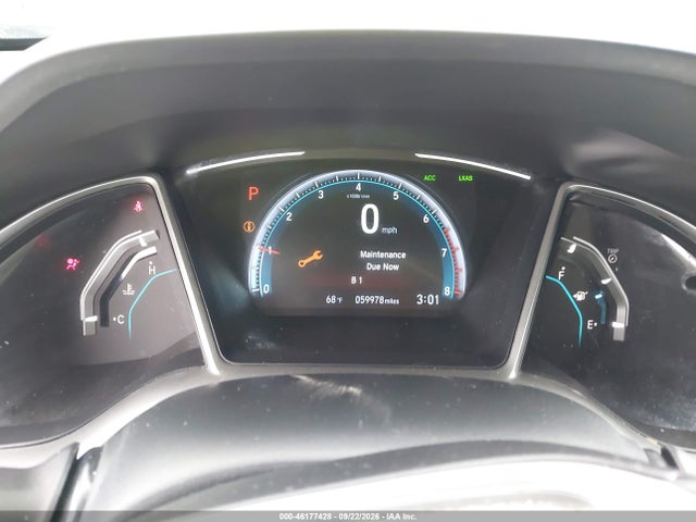 Auction sale of the 2019 Honda Civic Ex, vin: 19XFC1F37KE011600, lot number: 46177428