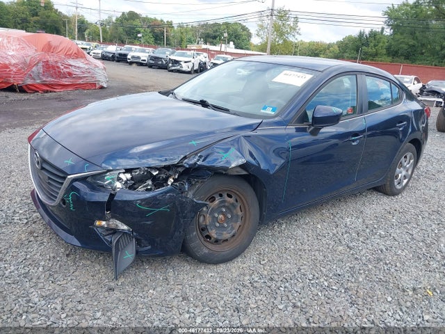 46177433 :رقم المزاد ، 3MZBM1U71FM144024 vin ، 2015 Mazda Mazda3 I Sport مزاد بيع